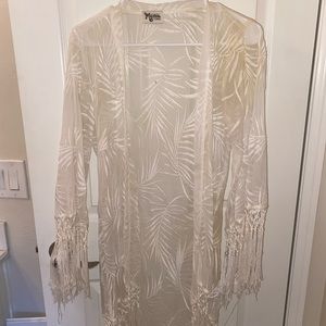 show me your mumu sheer white kimono
